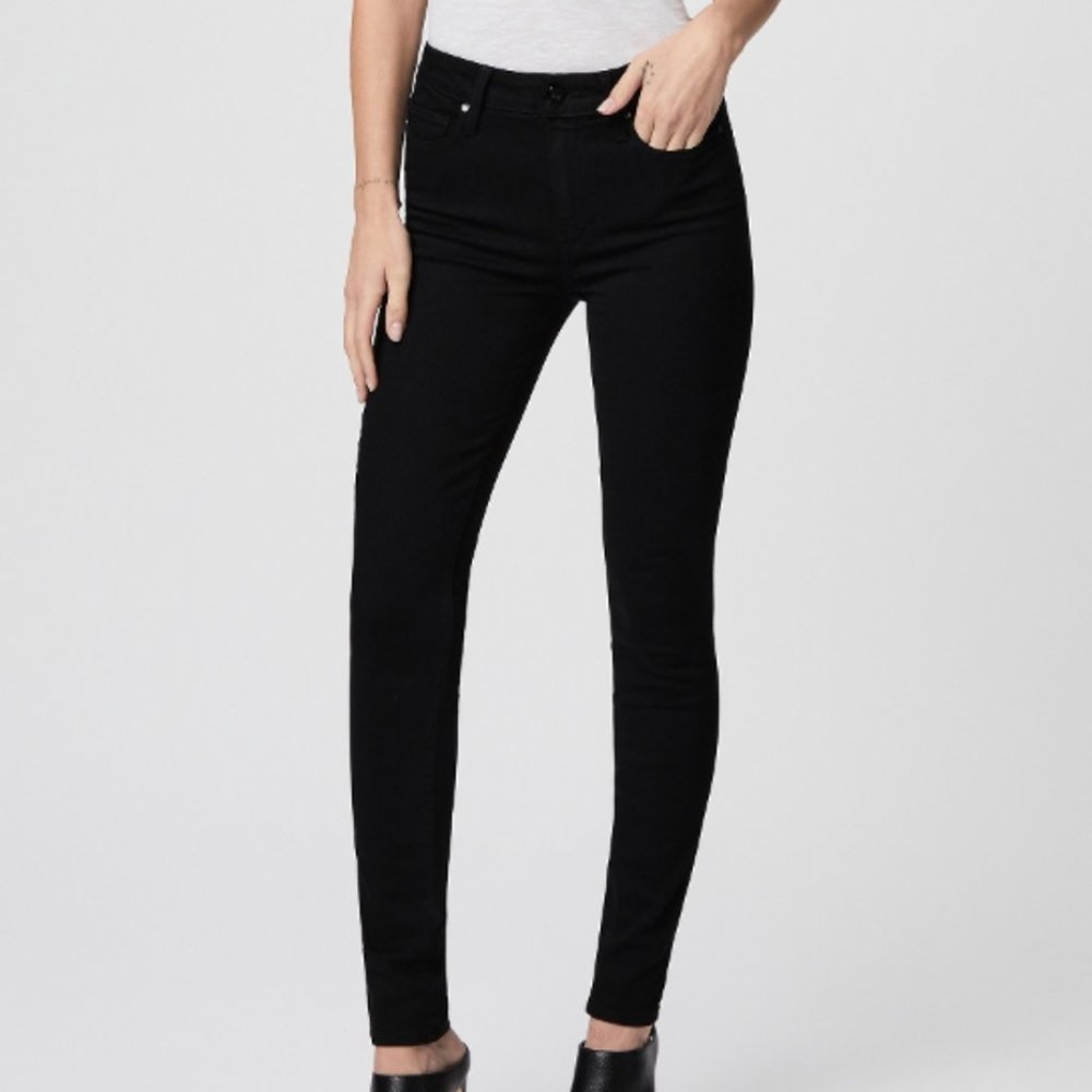 Paige Hoxton Ultra Skinny Black Jeans
